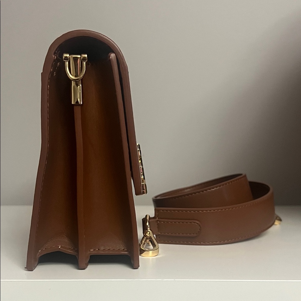 JW PEI Brown Shoulder Bag + Dustbag - Picture 2 of 9